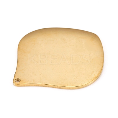 304 Stainless Steel Pendants STAS-L238-090A-G-1