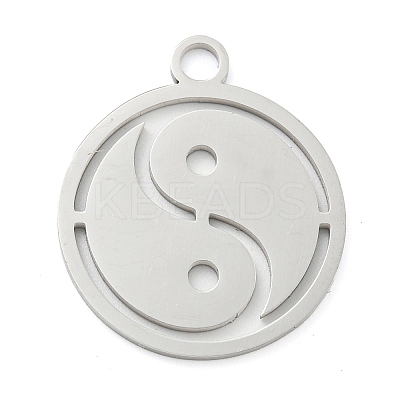 Non-Tarnish 304 Stainless Steel Pendants STAS-B056-26P-07-1