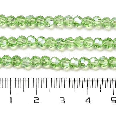Transparent Glass Beads EGLA-A035-T4mm-B09-1