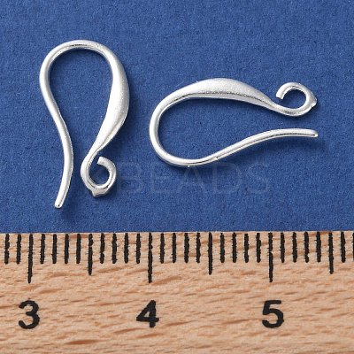 Brass Earring Hooks KK-F880-19S-1