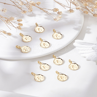 10Pcs Alloy Pendants FIND-LP0003-36F-1