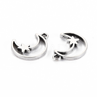 Tibetan Style Alloy Pendants TIBEP-N008-096-1