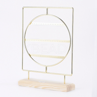 Rotating Iron 3-Tier Earring Display Stand EDIS-E025-01-1
