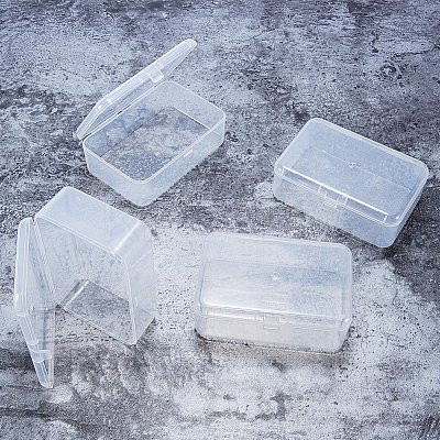 Plastic Bead Storage Containers LS-CON-WH0004-R674-1