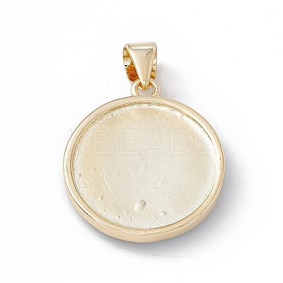 Rack Plating Brass Enamel Pendants KK-B065-03G-1