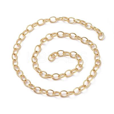 Brass Cable Chains CHC-G005-17G-1