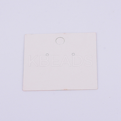 Kraft Paper Earring Display Cards CDIS-WH0013-21-1