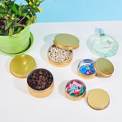 Round Aluminium Tin Cans CON-BC0005-04G-1
