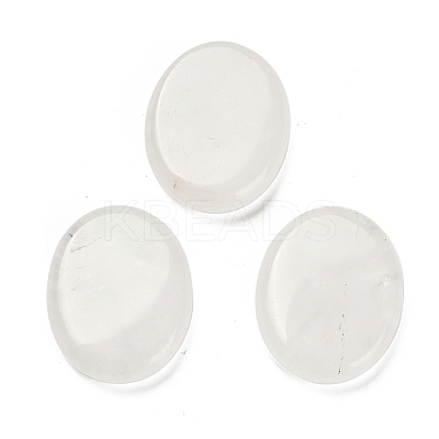 Natural Quartz Crystal Cabochons G-C166-02A-1
