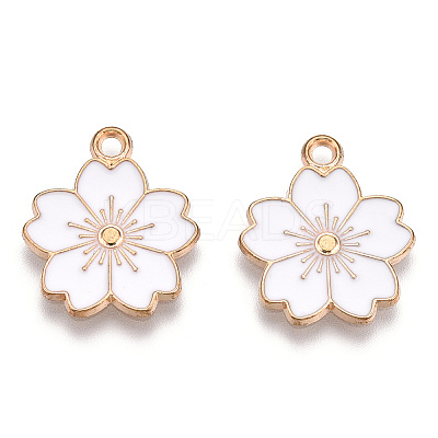 Alloy Enamel Pendants ENAM-S121-115N-1
