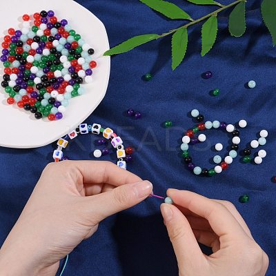DIY Stretch Bracelets Making Kits DIY-SZ0002-95-1