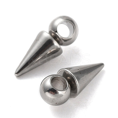 Non-Tarnish 304 Stainless Steel Pendants STAS-M323-31P-1