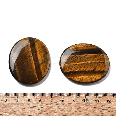 Natural Tiger Eye Cabochons G-A258-01F-1