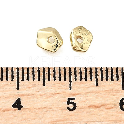 Nuggets Brass Beads KK-S523-12G-1