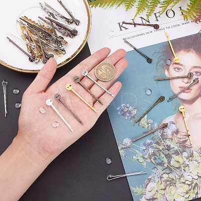 Iron Hair Bobby Pin Findings Sets PHAR-PH0001-07-WH-1