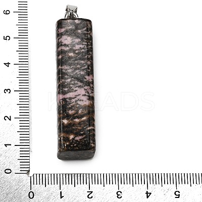 Natural Rhodonite Big Pendants G-F820-03P-10-1