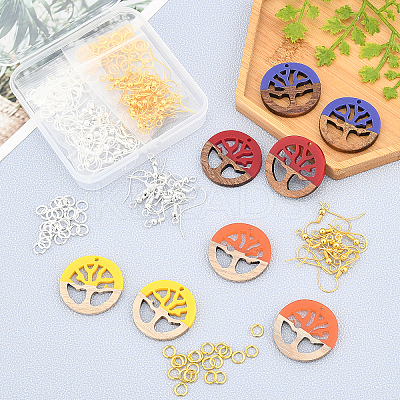 DIY Dangle Earring Making Kits DIY-OC0005-12-1