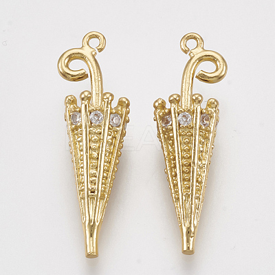 Brass Pendants KK-T035-17-1