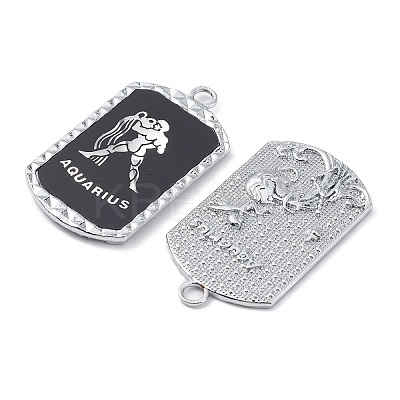 Alloy Twelve Constellations Series Big Pendants PALLOY-O107-01P-05-1