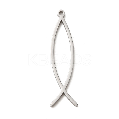 Non-Tarnish 304 Stainless Steel Pendants FIND-Z025-01P-1