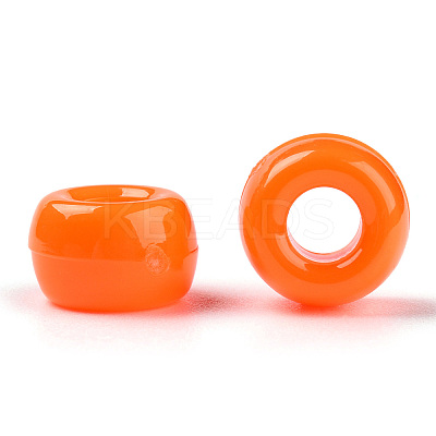 Opaque Plastic Beads KY-T025-01-F12-1