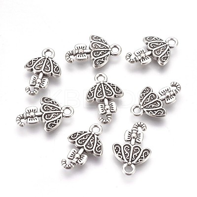 Tibetan Style Alloy Pendants TIBEP-R155-AS-LF-1