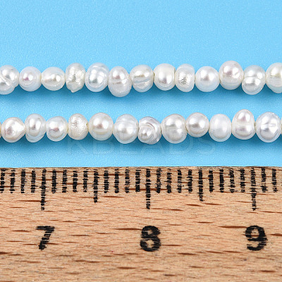 Natural Cultured Freshwater Pearl Beads Strands PEAR-N013-02I-01-1