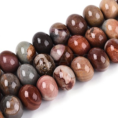 Natural Ocean Jasper Beads Strands G-T144-53A-01-1