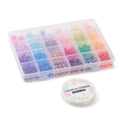DIY Candy Color Bracelet Making Kit DIY-YW0007-39-1