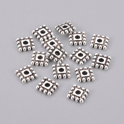 Tibetan Style Alloy Spacer Beads LS-TIBEB-P002-02AS-NR-1