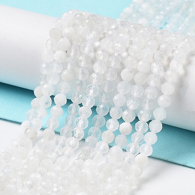 Natural Rainbow Moonstone Beads Strands X-G-J400-E12-01-1