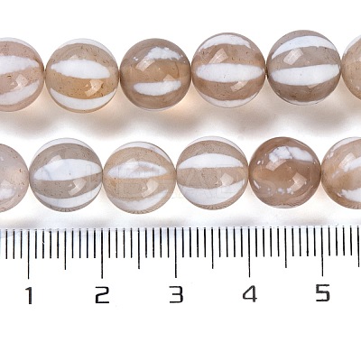 Tibetan Style dZi Beads Strands G-C133-A06-03-1