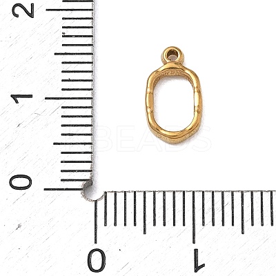 304 Stainless Steel Charms SA-B007-02G-A-1