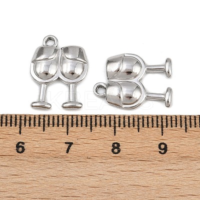 304 Stainless Steel Pendants X-STAS-L303-18P-1