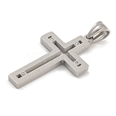 304 Stainless Steel Pendants STAS-D110-16AS-1