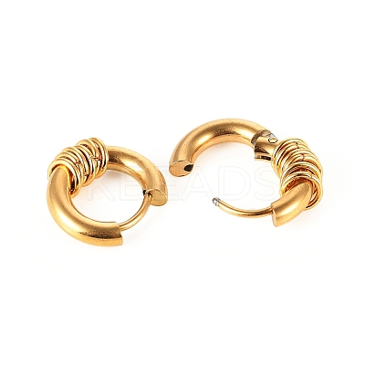 PVD Vacuum Plating 304 Stainless Steel Huggie Hoop Earrings X-EJEW-JE04192-01-1