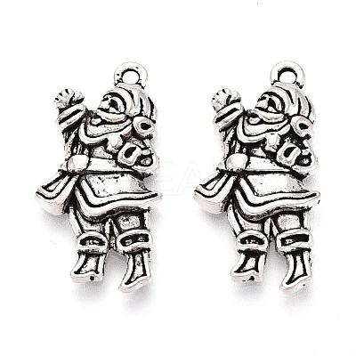 Tibetan Style Alloy Pendants TIBEP-T053-04AS-1
