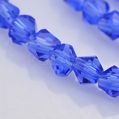 Faceted Bicone Glass Beads Strands EGLA-P017-3mm-10-1