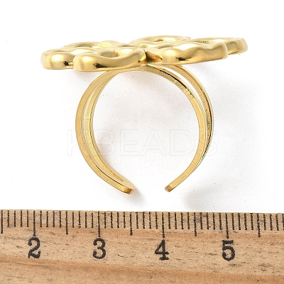 304 Stainless Steel Cuff Rings LS-RJEW-S621-02B-G-1