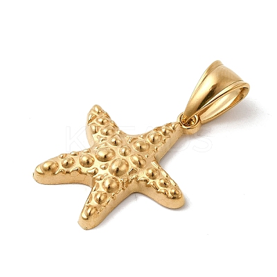304 Stainless Steel Pendants STAS-B167-12F-G-1