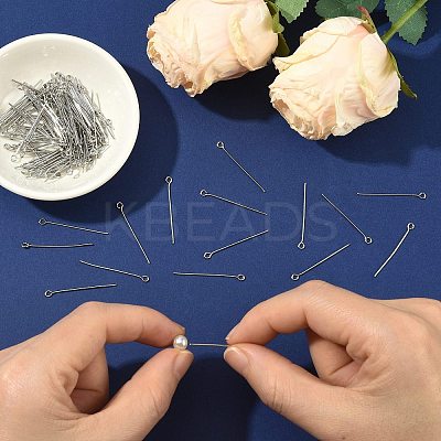 SHEGRACE Brass Eye Pins XGR0082P-30P-1