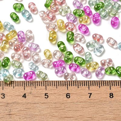 Baking Glass Seed Beads SEED-K009-07A-01-1