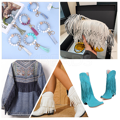 Velvet Tassel Fringe Trimming DIY-WH20011-57C-1