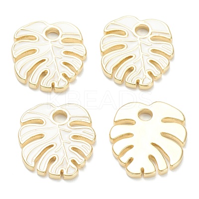 Brass Enamel Pendants KK-A153-07G-C-1