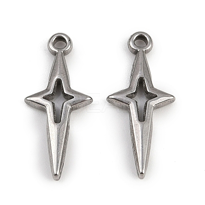 Non-Tarnish 304 Stainless Steel Pendants STAS-E169-17P-A-1