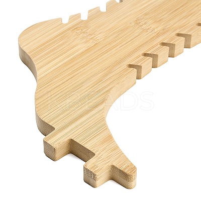 Leg Shaped Wood Anklet Display Stands WD-CBA482F-01A-1