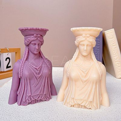 DIY Ancient Greek Goddess Candle Silicone Molds SIMO-NH0001-03-1
