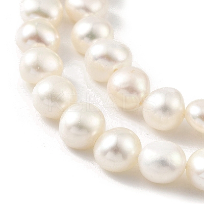 Natural Cultured Freshwater Pearl Beads Strands PEAR-A006-08G-1