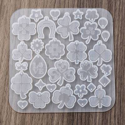 Clover Series DIY Silicone Ornaments Molds LS-SIMO-R012-01A-1