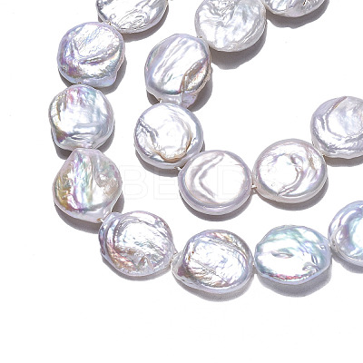 Natural Keshi Pearl Beads Strands PEAR-S018-04C-1